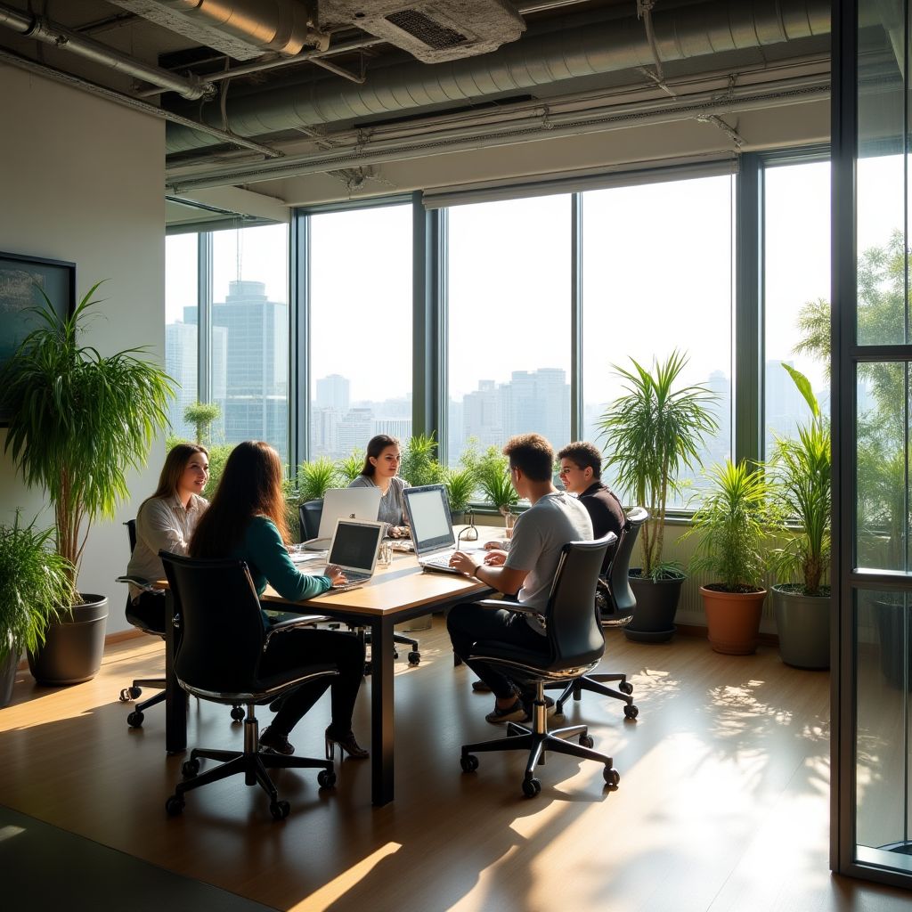 Bureau et espace créatif de ScryvVision
