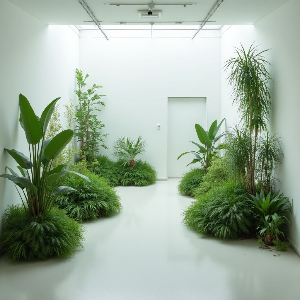 Neural Garden - Installation artistique interactive